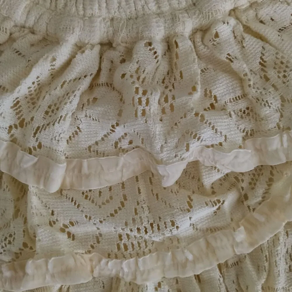 Masala Kids Girls' Little Angel Ruffle Skirt Lace Size 3 Years old New with Tags